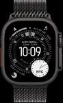 Apple Watch Ultra 3 Titan Schwarz Milanaisearmband Titan Schwarz M