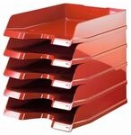 HAN Briefablage VIVA C4 5 St&uuml;ck rot, 25.2x6.5x34 cm