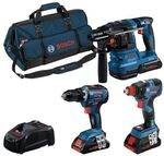 BOSCH Combo Kit &raquo;Profi Set 18V&laquo; blau, 10.2x20.8x2.96 cm