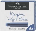 Faber-Castell 6er-Pack Tintenpatronen &raquo;Standard&laquo; blau