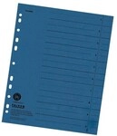 Falken Trennbl&auml;tter 1-0 A4+ Recycling-Kraftkarton 100 St&uuml;ck Blau, 24x30 cm
