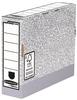 Ablagebox schmal - 10 Stück mehrfarbig, Bankers Box System, 8x26x31.5 cm