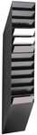 Durable Wand-Prospekthalter &raquo;Flexiboxx 1709763&laquo; f&uuml;r A4 hoch schwarz, 24x111.5x2.4