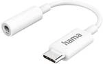 Hama Aux-Adapter USB-C / 3,5-mm-Klinke-Buchse wei&szlig; wei&szlig;