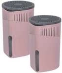 Wenko 2er-Pack Raumentfeuchter &raquo;Drop&laquo; 1000 g rosa