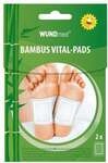 WUNDmed 2er-Pack Bambus Vital-Pads braun, 6 cm