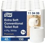 Tork Toilettenpapier &raquo;Premium Extra Soft&laquo; 4-lagig 42 Rollen (7 Pack &agrave; 6 Rollen)