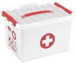 sunware Aufbewahrungsbox &raquo;the Q-line First Aid&laquo; 22 Liter wei&szlig;, 40x26x30 cm