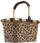 reisenthel Einkaufskorb &raquo;carrybag frame leo macchiato&laquo; braun, 48x29x28 cm