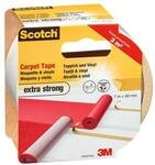 Scotch Doppelseitiges Teppichklebeband, 50 mm/7 m wei&szlig;