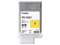 Tintenpatrone »PFI-102Y« gelb, Canon