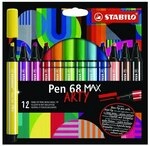 Stabilo 12er-Pack Filzstifte &raquo;Arty&laquo; blau