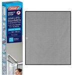 tesa Fliegengitter &raquo;Insect Stop Clip On&laquo; anthrazit 1,2 x 1,4 m