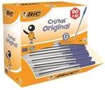 BIC 100er-Pack Kugelschreiber &raquo;Cristal Original&laquo; blau