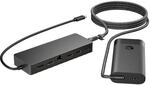 HP USB-C-Hub- und Laptop-Ladeger&auml;t, 15x2.2x5.5 cm
