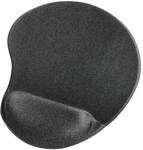 Hama Mauspad Mini &raquo;Ergonomic - Schwarz&laquo; schwarz, 20x2.1x23 cm