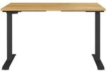 Germania-Werke Schreibtisch h&ouml;henverstellbar (elektrisch) &raquo;Jet&laquo; 120 cm schwarz,