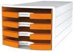 HAN Schubladenbox &raquo;IMPULS&laquo; DIN A4/C4 orange, 28x23.5x36.7 cm