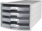 HAN Schubladenbox &raquo;IMPULS&laquo; DIN A4/C4 transparent, 28x23.5x36.7 cm