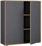 VCM Aktenschrank &raquo;Salia&laquo; 3 OH breit grau, 100x110x32 cm