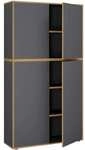 VCM Aktenschrank &raquo;Salia&laquo; 5 OH breit grau, 100x183x32 cm