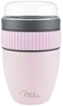 Milu M&uuml;sli-Becher-Set 3-tlg. pink, 10x17.5x10 cm