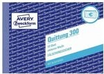 Avery Zweckform Formularbuch &raquo;Quittung inkl. MwSt.&laquo; - 1-fach 50 Blatt wei&szlig;,