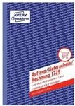 Avery Zweckform Formularbuch &raquo;1739&laquo; f&uuml;r Auftrag/Lieferschein/Rechnung gelb,