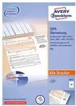 Avery Zweckform Formularvordrucke &raquo;SEPA-&Uuml;berweisung/Zahlschein inkl. Software&laquo;
