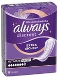 Always Discreet Inkontinenzeinlagen &raquo;Discreet + Ultimate Nacht&laquo; 8 St&uuml;ck