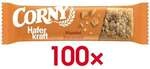 Corny 100er-Pack M&uuml;sliriegel &raquo;Haferkraft Mandel Karamell&laquo; 35 g braun