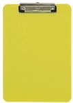 MAUL Klemmbrett &raquo;MAULneon&laquo; gelb, 22.6x31.8 cm