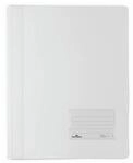 Durable Schnellhefter DURALUX A4 &Uuml;berbreite PVC 200 Blatt 10 St&uuml;ck wei&szlig;,...