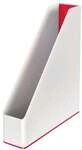 Leitz Stehsammler &raquo;WOW Duo Colour&laquo; DIN A4 rot, 7.3x31.8x27.2 cm