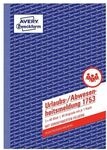 Avery Zweckform Formularbuch &raquo;Urlaubs-/ Abwesenheitsmeldung&laquo; gelb