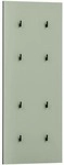 M&ouml;belpartner Wandgarderobe &raquo;Alexa&laquo; gr&uuml;n, 49x109x2.6 cm