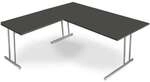 Kerkmann Winkel-Schreibtisch &raquo;Artline Transparent&laquo; 180 cm 90&deg; Winkel