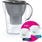 BRITA Wasserfilter-Kanne &raquo;Marella&laquo; graphit inkl. 2x Filter grau
