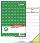 Sigel Formularbuch &raquo;Rapport&laquo; SD025 gelb, 14.8x21 cm