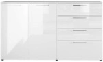Germania-Werke Sideboard &raquo;Sunnyvale&laquo; wei&szlig;, 186x107x40 cm