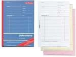Herlitz Formularbuch &raquo;Lieferschein mit Empfangsschein&laquo; (3-fach) gelb, 14.8x21 cm