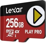 Lexar microSDXC Express Speicherkarte PLAY PRO 256 GB, 1.5x1.1x0.1 cm