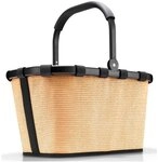 reisenthel Einkaufskorb &raquo;carrybag&laquo; raffia black schwarz, 48x29x28 cm