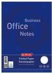 Herlitz Kanzlei-Papier &raquo;Business Office Notes&laquo; liniert A3 auf A4 gefalzt 250 Blatt