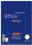 Herlitz Kanzlei-Papier &raquo;Business Office Notes&laquo; liniert A3 auf A4 gefalzt 250 Blatt