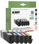 KMP Tintenpatrone ersetzt Canon &raquo;PGI-580XXLPGBK/CLI-581XXLBK/C/M/Y&laquo; schwarz