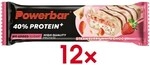 Powerbar 12er Pack Proteinriegel &raquo;Strawberry White Choc&laquo; je 40g wei&szlig;