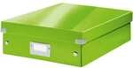 Leitz Organisationsbox Mittel &raquo;Click & Store 6058&laquo; gr&uuml;n, 28.1x10x37 cm