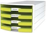 HAN Schubladenbox &raquo;IMPULS&laquo; DIN A4/C4 gelb, 28x23.5x36.7 cm