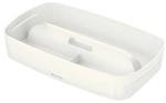 Leitz Organiser &raquo;MyBox 5323&laquo; mit Tragegriff klein silber, 30.7x5.6x18.1 cm
